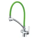 Смеситель для кухни Lemark Comfort LM3070C-Green
