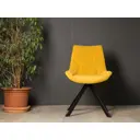 Стул Levmar nembus vl1 90x44x43 см велюр цвет желтый