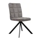 Стул Levmar vela grey (r) 90x44x43 см ткань цвет серый