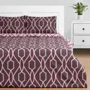 Комплект постельного белья Этель 9175961, двуспальный, поплин, цвет розовый