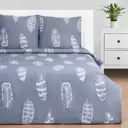 Комплект постельного белья Этель 9226767, евро, бязь, цвет фиолетовый