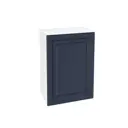 Навесной шкаф Сурская мебель Ницца 50x71.6x31.8 см МДФ цвет темно-синий
