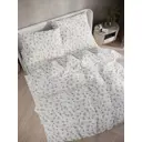 Простыня Сказка Весенние цветы 200x180 см, хлопок, на резинке