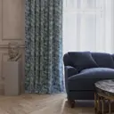 Штора на ленте Istanbul 200x280 см цвет серо-голубой
