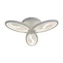 Люстра потолочная светодиодная MODERLI V10090-CL SELENA 15 м² холодный белый свет цвет белый
