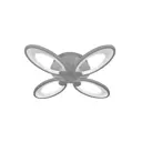 Люстра потолочная светодиодная MODERLI V10141-CL Alexsandra 20 м² холодный белый свет цвет белый