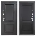 Дверь входная металлическая Порта 88x205 см правая черная