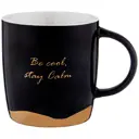 Кружка 340 мл Lefard Break time фарфор цвет черный/золотой