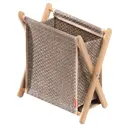 Корзина для бумаг Casy home 15x23x23 см полиэстер цвет коричневый
