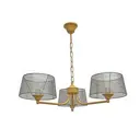 Люстра подвесная СВЕТПРОМЪ 15073 3 лампы 15 м² цвет желтый