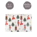 Набор салфеток сервировочных Nouvelle 4 шт "Happy Holidays" 43x28 см N4430529-Н4