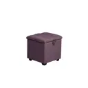 Пуф Мебельная фабрика "мира" 40x40 см цвет фиолетовый ОМР-08