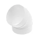 Отвод Vents круглый D100 мм 45°