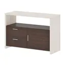 Тумба с выдвижными ящиками Мэрдэс ТБЛ КВ 96x64.60x36.70 2 ящика ЛДСП цвет венге
