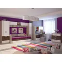 Кровать подростковая Риннэр Walker 205.6x74.4x85 см цвет ясень шимо светлый