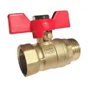 Кран шаровой Profeco PE-34FMB 3/4" наружная-внутренняя резьба