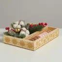 Ящик-кашпо подарочный «С новым годом» 25.5x20x5 см