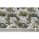 Фотообои флизелиновые Bartonwall 500x270 см Тропические листья пальмы Монстера N06505