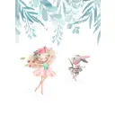 Фотообои флизелиновые Bartonwall 200x270 см Балерина