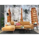 Фотообои флизелиновые Primavera Башни 400x270 см