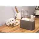 Салфетница Мелодия Света Pt05 Combs 14x8x6 см бетон цвет графит