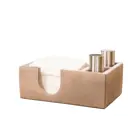 Салфетница Мелодия Света Pt03-2 Spice 14x8x6 см бетон цвет коричневый