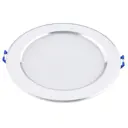 Светильник точечный светодиодный встраиваемый DE FRAN DC032 WH SMD Слот под отверстие 110 мм 10 м² теплый белый свет цвет белый