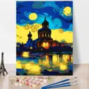 Картина по номерам Red panda Ван Гог Санкт-Петербург 30x40 см
