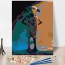 Картина по номерам Red panda Добби 30x40 см