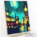 Картина по номерам Red panda Лондон глазами Ван Гога 30x40 см