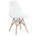 Стул Tetchair 14215 82.5х46х41 см пластик цвет прозрачный
