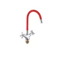 Двухвентильный смеситель D-lin D153807-4 цвет красный