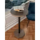 Кухонный стол круглый Мелодия света Flat 950 60x60 см бетон цвет коричневый
