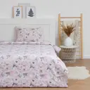 Комплект постельного белья Lovelife полутораспальный бязь Цветочный белый