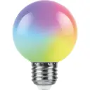Лампа светодиодная Feron E27 LB-371 220 В 3 Вт шар регулируемый цвет света RGB