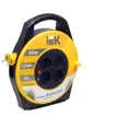 Удлинитель без заземления на катушке Iek WKP23-06-04-10 4 розетки 10 м