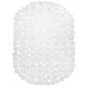 Коврик для ванной комнаты V-LINE 6805-white 69х36см цвет белый