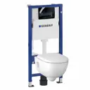 Комплект инсталляция с унитазом Geberit 500 103 DW R цвет белый