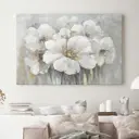 Картина без рамы Art debut gallery "Белая рапсодия" 80x115 см
