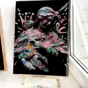 Картина по номерам Red panda Статуя 30x40 см