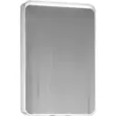 Шкаф зеркальный подвесной Raval Pur 03 60 W 85x60см цвет белый