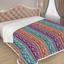 Плед Marianna 6833950, 250x220 см, искусственный мех, цвет разноцветный