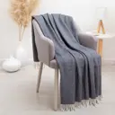 Плед Влади 9347701, 140x200 см, хлопок, цвет синий