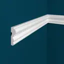 Молдинг Perfect plus на стену из дюропласта белый 2000x16 мм P59 5 шт