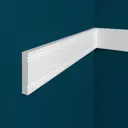 Молдинг Perfect plus на стену из дюропласта белый 2000x10 мм P64 5 шт