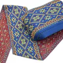 Лента жаккардовая Красная лента С3786Г17 рис. 9460 90мм*12.5м синий