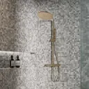 Мозаика стеклянная Vidrepur Pix Antislip 31.7х31.7 см цвет серый