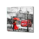 Защитный экран Borntoprint Лондон 60x60x0.4 см закаленное стекло цвет прозрачный