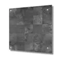 Защитный экран Borntoprint Серая плитка 50x50x0.4 см закаленное стекло цвет прозрачный