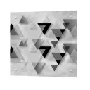 Защитный экран Borntoprint Скандинавский стиль 50x50x0.4 см закаленное стекло цвет прозрачный